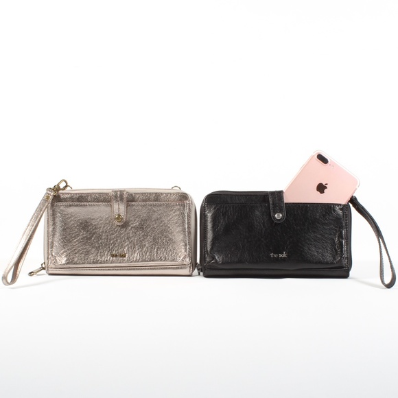 the sak leather phone wallet